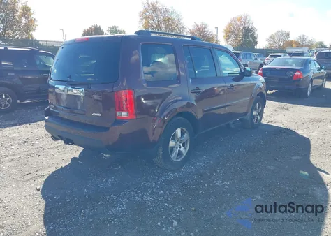 2009 Honda Pilot Ex-L from USA, damaged, VIN 5FNYF48579B024321